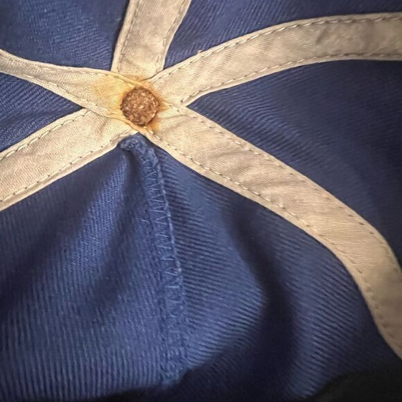 Vintage Retro Brixton Supply Acrylic Wool Blend Patch Men’s SnapBack Hat. - Picture 6 of 6